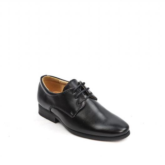 Chaussure garcon noir de ville derbies garcon